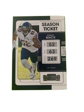 Panini Contenders Season Ticket Optic 2021 Khalil Mack #77 New Out Of Box