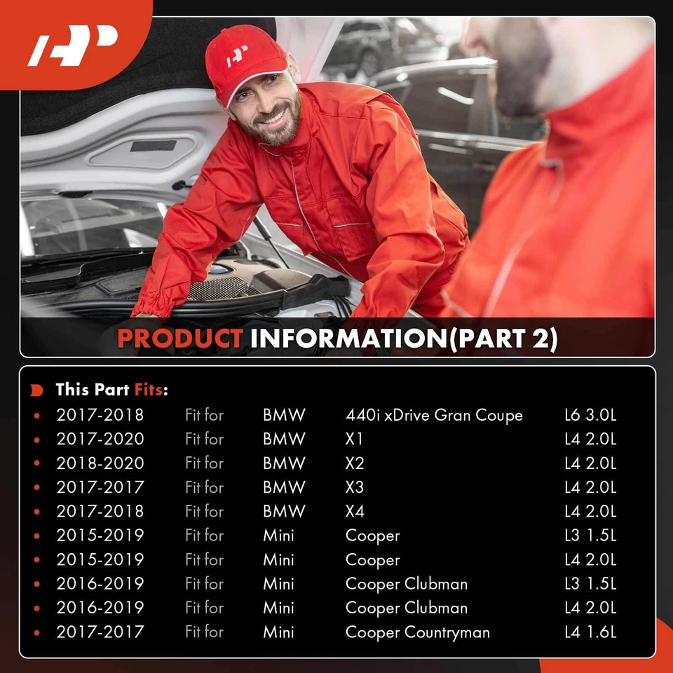 Компрессор переменного тока премиум-класса A с компрессором CP01 для BMW F30 340i F32 440i Mini Cooper - Изображение 3 из 4