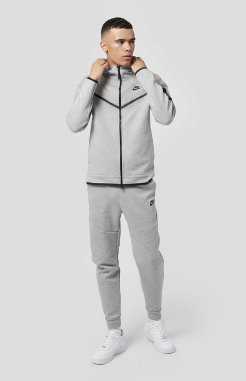Fleece tracksuit set deals