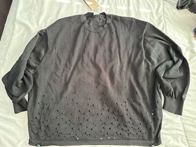 Nike Sportswear Tech Pack Men Long-Sleeve Sweater FN2612-010 Black Large SS