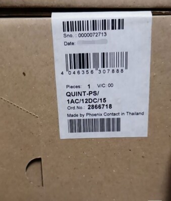 ALIMENTATORE PHOENIX CONTACT QUINT-PS/1AC/12DC/15 2866718
