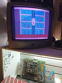 Elevator Action Arcade PCB Game Board Taito Shooting Action 1983 with jamma ADAP