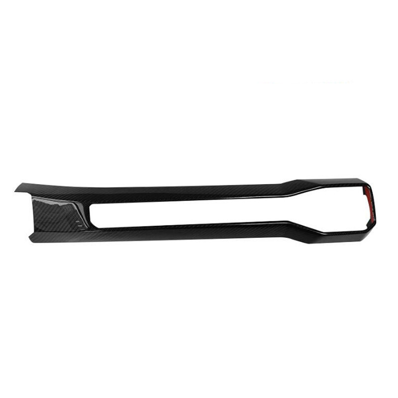 Autocollants Fibre Carbone Pour Ford Mustang GT 2024-2025 - Console Centrale, Aérations, Style Sportif
