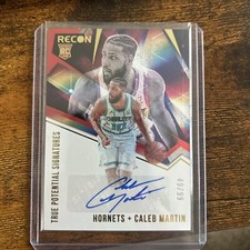 2020-21 Recon True Potential Signatures Caleb Martin red /99