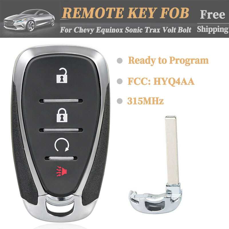 Used GM Remote Start Fob OEM GM Chevy Flip Key Switchblade Remote Fob Transmitter 13500221 Uncut Blade - Foto 7