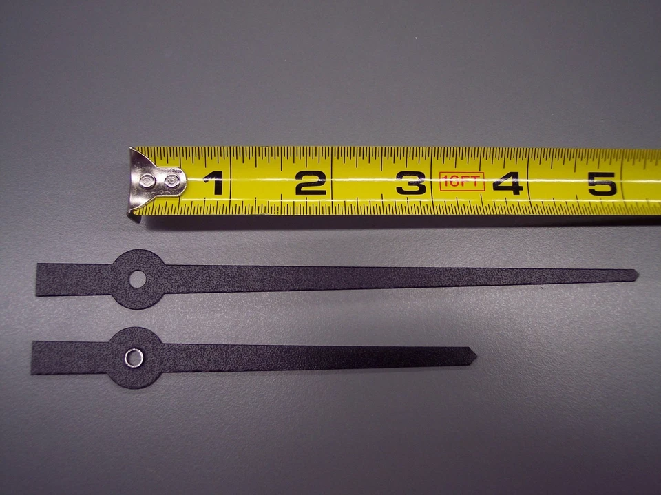 1 PAIR of SIMPLEX or CINCINNATI ELECTRIC CLOCK MOVEMENT HANDS - repair parts - Image 4 of 4