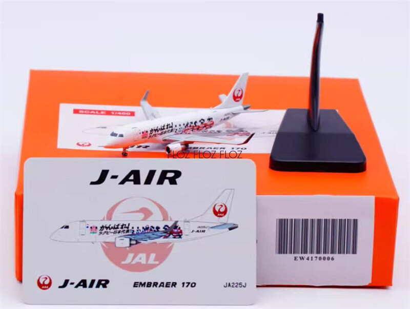 for JC Wings for J-Air for EMBRAER ERJ-170STD JA225J 1:400