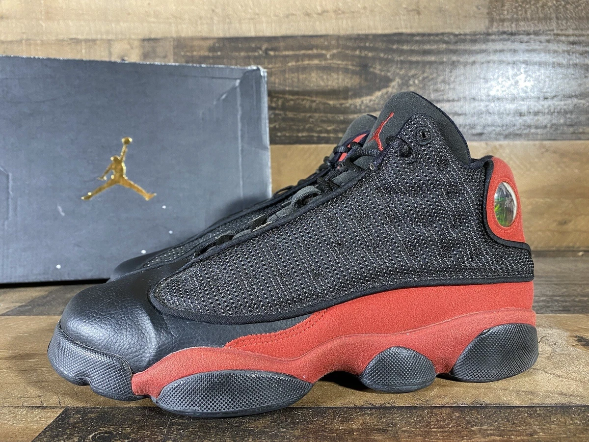 Nike Air Jordan Retro 13 GS Bred Size 6Y 2017 Black Red 414574