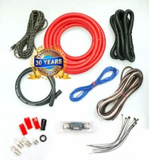 Complete 4000W 0 Gauge Car Amplifier Installation Wiring Kit Amp PK1 0 GA
