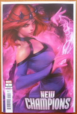 NEW CHAMPIONS #1 ARTGERM VARIANT..FOXE/FIORELLI..MARVEL 2025 1ST PRINT..NM