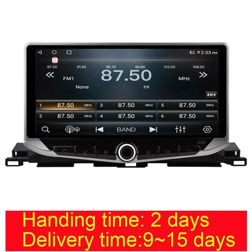 10.88''Android 15 For Toyota Highlander Kluger 3 2013-19 Car Stereo Radio 4+64GB