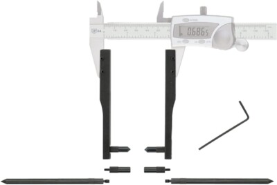 iGaging 100-K300 Caliper Extension Attachment  Accessory Set 9 Pc Long Reach