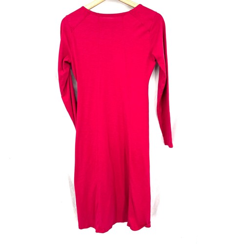 Horny Toad & Co Bellflower Fit & Flare Bio Baumwolle Kleid Yoga Outdoor Rosa S - Bild 9 von 10