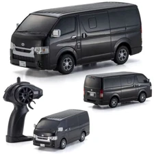 Kyosho 66609BK 1/28 First MINI-Z w/Light Van Hi-Ace Super GL Black