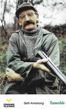 Seth Armstrong - Stan Richards - Emmerdale - Cast Card - Unsigned