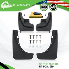 Mud Flaps Splash Guards for Jeep Grand Cherokee WK2 11-22 Front & Rear Set of 4