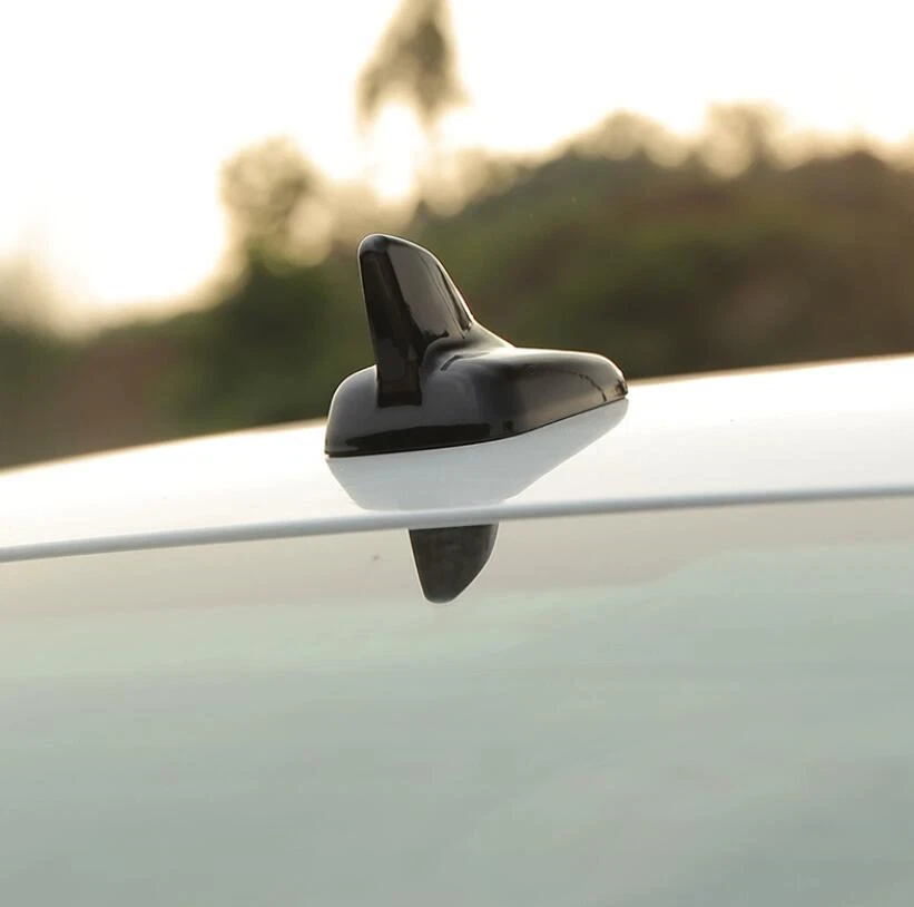 Adhesivo aéreo antena aleta tiburón negro para Audi A1 A3 A4 A5 A6 A8 Q3 Q5 Q7 TT Foto 4 de 4