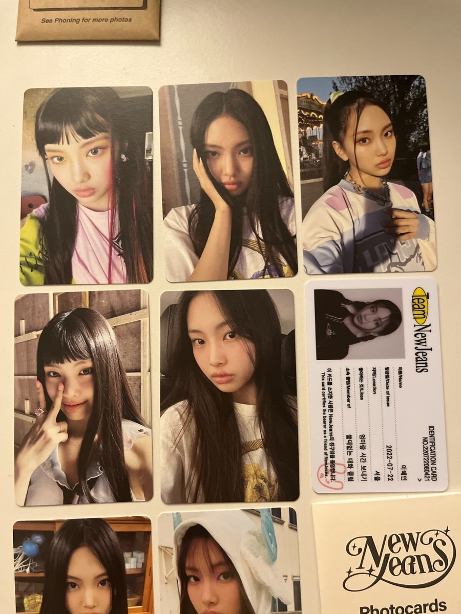 NewJeans HYEIN 日本カフェ 抽選トレカ レア NEW JEANS Hyein 10 Photocard SET or Select Official [ATTENTION/OMG