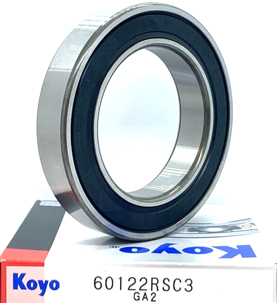 KOYO 6012 2RS C3 DEEP GROOVE BALL BEARING, RUBBER SEALED
