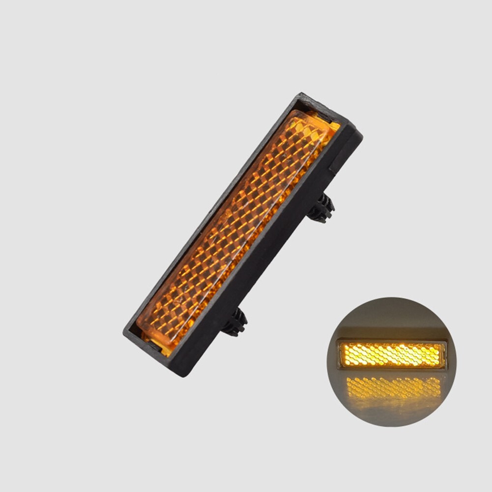 Lot De 10 Réflecteurs De Pédale De Vélo, Anti-rouille Et Imperméables – Sécurité Renforcée La Nuit