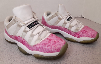 air jordan retro 11 pink snakeskin