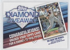 2011 Topps Redemptions Diamond Giveaway Code Cards Buster Posey #TDG-16 0c4
