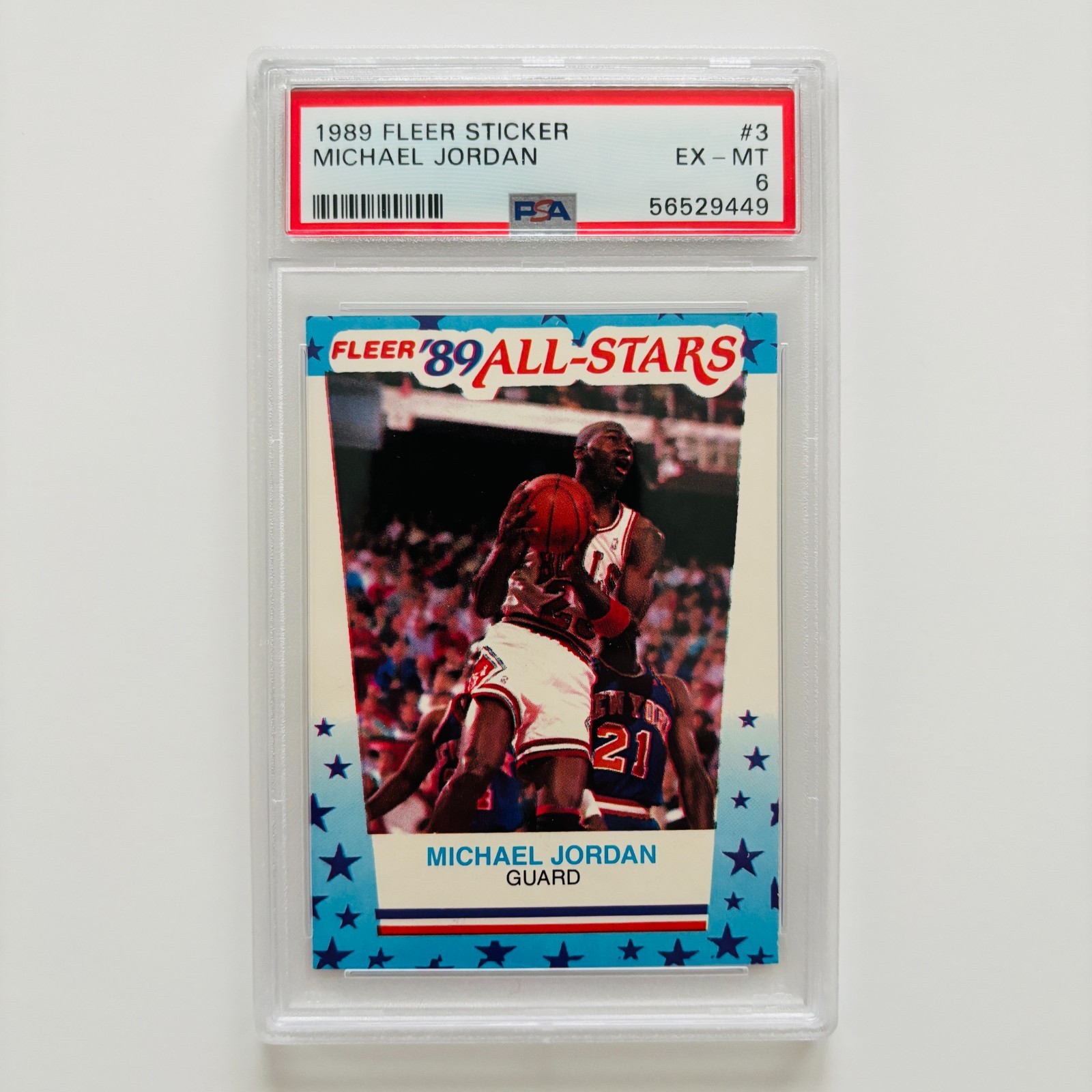 Michael Jordan Graded Card Lot 5 Vintage PSA 1987 Fleer 59 1989 Hoops view 6