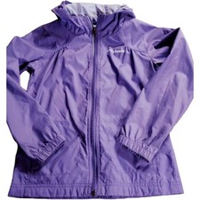 Girls Columbia Purple Small Rain Jacket