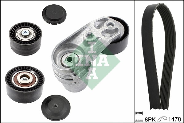 INA 529 0211 10 V-Rippenriemen Satz FüR BMW-image