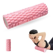 Hollow Textured Foam Roller for Yoga Fitness Muscle Massage and Workout Recovery