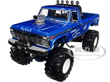 1974 FORD F-250 MONSTER TRUCK "MIDWEST 4 WHEEL DRIVE" 1/18 BY GREENLIGHT 13605