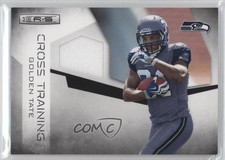 2010 Panini Rookies & Stars Cross Training Materials 163/299 Golden Tate #16 n8a