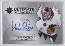 2023-24 Upper Deck Ultimate Collection Signatures Petr Mrazek #US-PM Auto 1m83