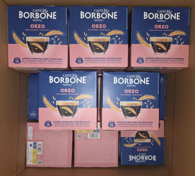 Caffè Borbone Orzo Gersten-Espresso 10 x 16 Kapseln löslicher Gerstenkaffee