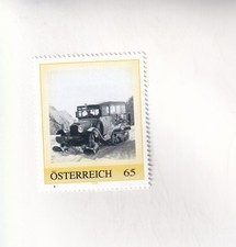 BRIEFMARKE PM Österreich Hist. POSTFAHRZEUGE CITROEN Auto Raupenschlepper PF