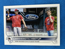 2022 #122 Ohtani-Maeda Topps Series 1 Minnesota Meetup
