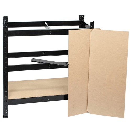 5 Tier Garage Shelving Rack Heavy Duty Metal Shelves Boltless Storage Unit - Picture 7 of 10