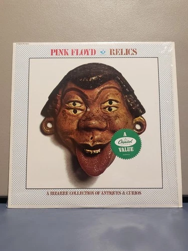 Pink Floyd Relics 1982 Vinyl LP Jacksonville Press Harvest SN-16234 Shrink +Hype