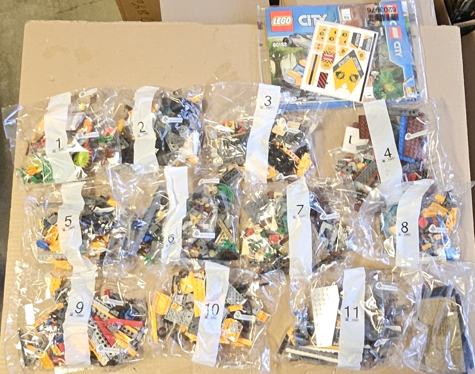 LEGO CITY Jungle Air Drop Helicopter 60162 Sealed Bags Open Box