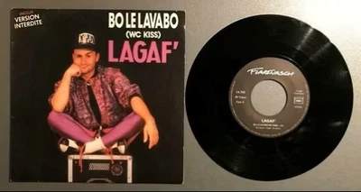 Vinyle de Lagaf : Bo le lavabo (wc kiss) - Bo le lavabo (Version interdite) - Photo 1/2