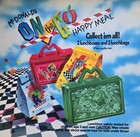 1988 McDonald's "Happy Meal Box" Translite sign 21.75" Advertising Display  — photo 2