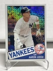 AARON JUDGE 2020 TOPPS CHROME SILVER PACK MOJO REFRACTOR INSERT CARD NY YANKEES