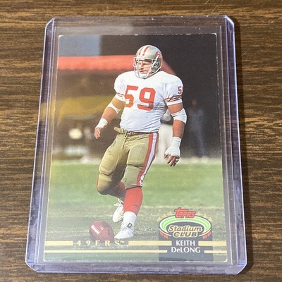 1992 Topps Stadium Club - Keith DeLong #271 San Francisco 49ers