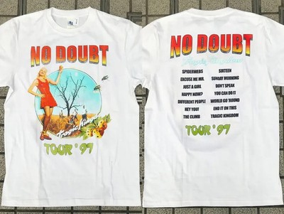 No Doubt Tragic Kingdom Tour '97 T-Shirt, No Doubt Tour 1997 T-Shirt