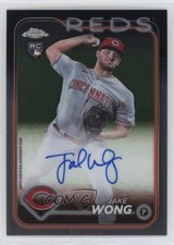 2024 Topps Chrome Rookie Auto Jake Wong #RA-JAW Auto 03rx
