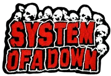 System of a Down Rock Music Embroidered Iron on Patch Applique
