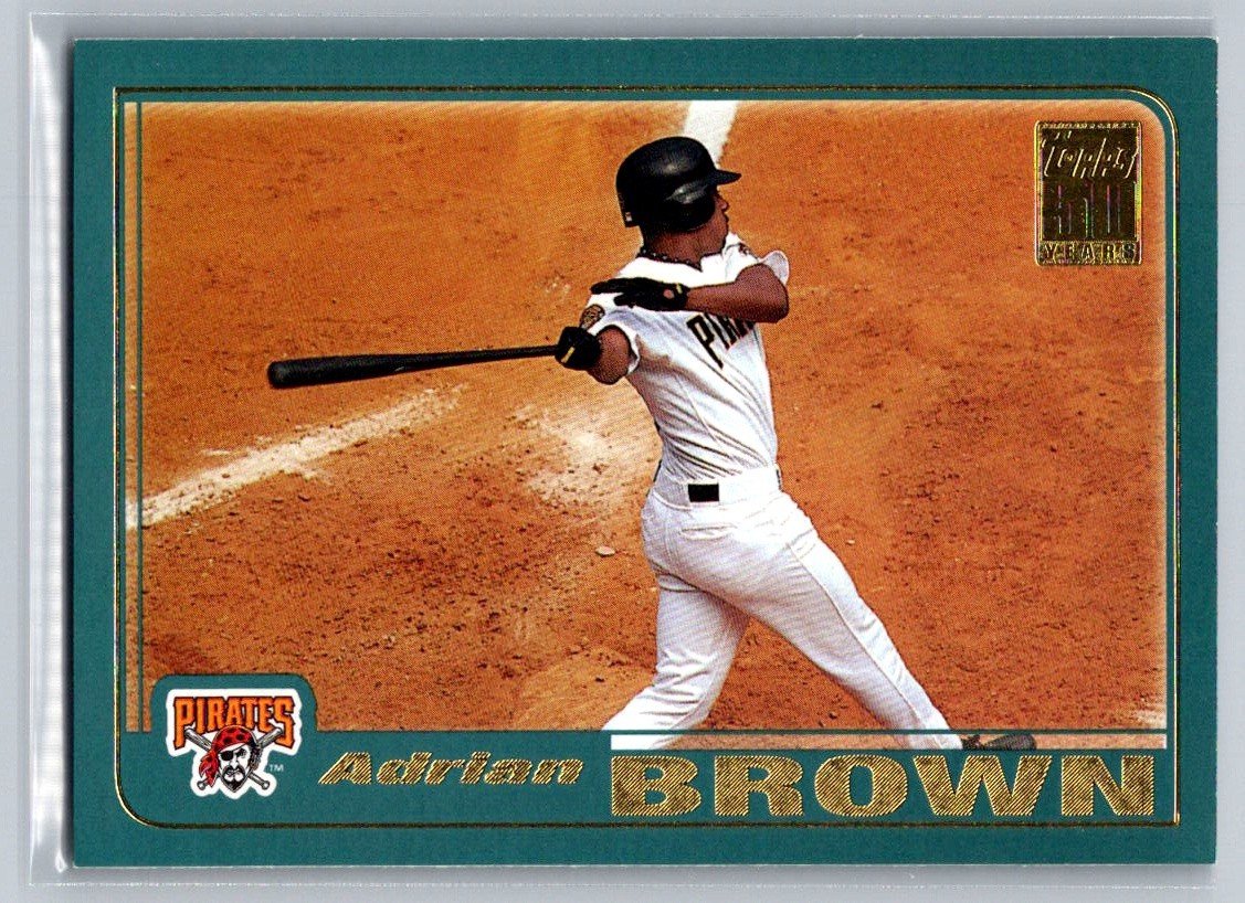 Adrian Brown 2001 Topps ~ 50 Years Pittsburgh Pirates 427