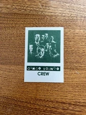 Oingo Boingo Crew Backstage Concert Pass