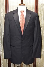 Ralph Lauren 40 L black Super 100s wool gentlemans dinner tuxedo jacket  y4j1