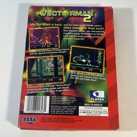 Vectorman 2 (Sega Genesis, 1996) CIB Complete - Tested & Working
